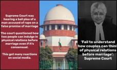 'How can boy and girl indulge in physical relationship before marriage': Supreme Court observes caution on pre-marital relationships in bail hearing