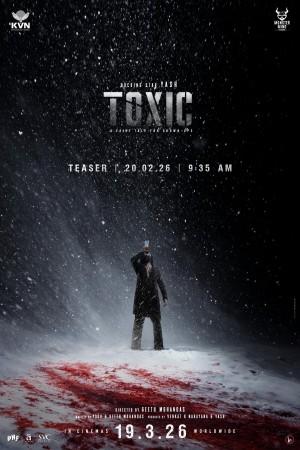 Toxic poster out: Yash drinks alcohol in a bloody battlefield, looks dapper in black overcoat; new teaser to drop tomorrow