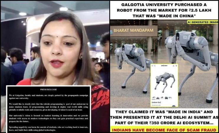 'Our representative manning the pavilion was ill-informed': Galgotias apologises after Chinese-made robot display sparks AI Summit controversy