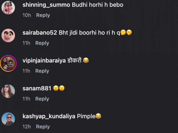 Kareena Kapoor Khan flaunts wrinkles and pimple; slays in sensual red plunging neckline outfit; faces criticism over oily make-up Kareena Kapoor Khan flaunts wrinkles and pimple; slays in sensual red plunging neckline outfit; faces criticism over oily make-up