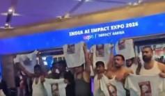 'For them, AI is Anti-India': BJP blasts Cong over shirtless protest at Bharat Mandapam
