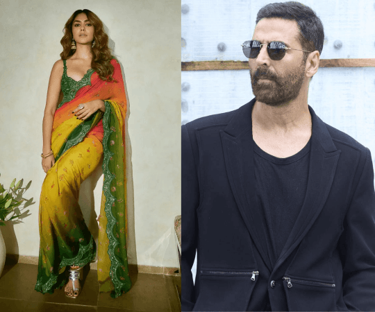 Mrunal Thakur and Akshay Kumar shared screenspace in the 2023 film Selfiee. Mrunal Thakur-Akshay Kumar