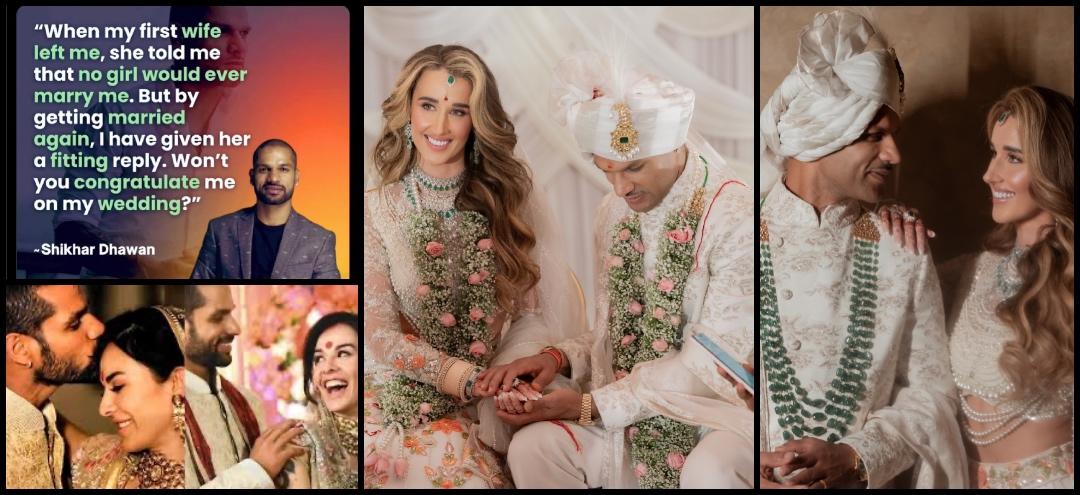 'When my wife left me she said no girl will marry me': Shikhar Dhawan slams viral misquotes after his seocnd marriage with Sophie