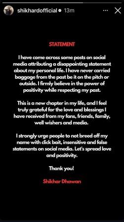 'When my wife left, she said no girl will marry you': Shikhar Dhawan slams viral misquotes after his seocnd marriage with Sophie