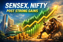Sensex, Nifty post strong gains led by recovery in IT stocks