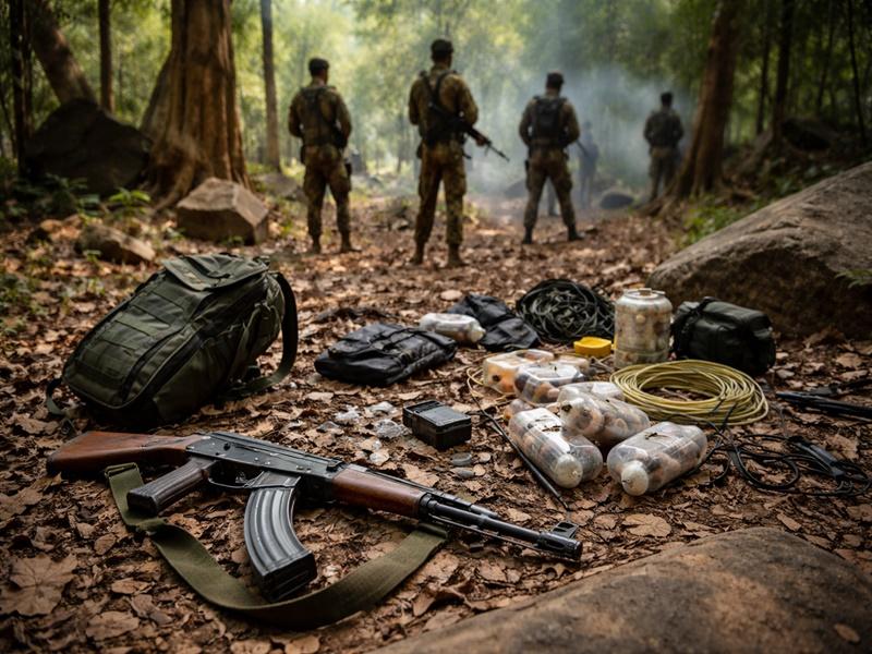 Two Maoists killed in encounter with security forces in Chhattisgarh's Bijapur