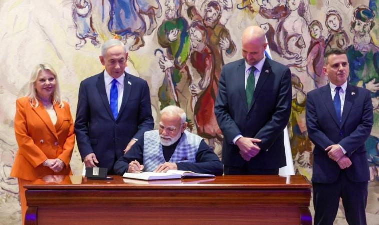 PM Modi invites Israeli firms to invest, manufacture as India moves to expand trade and strengthen investment ties with Israel