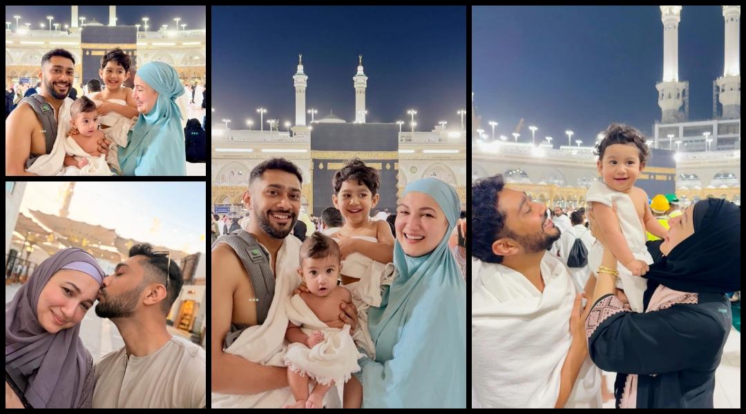 Ramadan Mubarak 2026: Gauahar Khan reveals younger son Farwaan during Umrah in Mecca and Madinah; Zaid Darbar calls kids 'biggest blessings'