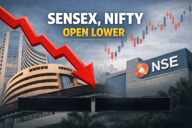 Sensex, Nifty open lower amid broad-based selling Sensex, Nifty open lower amid broad-based selling