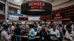 Indian stock markets shed over 1 pc amid FII selling, weak global cues