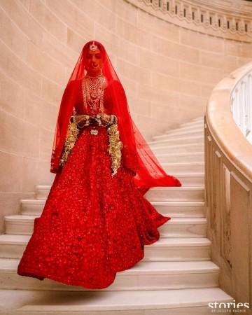 Rashmika Mandanna, Katrina Kaif, Deepika Padukone: Celebs who ditched ivory and pastel shades for traditional red and gold bridal couture at their weddings Rashmika Mandanna, Katrina Kaif, Deepika Padukone: Celebs who ditched ivory and pastel shades for traditional red and gold bridal couture at their weddings