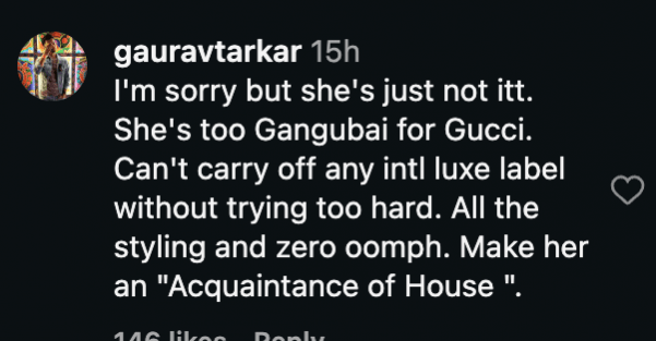 'Looks like Krrish costume to garbage bag': Alia Bhatt channels vicious Gothic at Gucci front row in all-black leather; fans unimpressed 'Looks like Krrish costume to garbage bag': Alia Bhatt channels vicious Gothic at Gucci front row in all-black leather; fans unimpressed