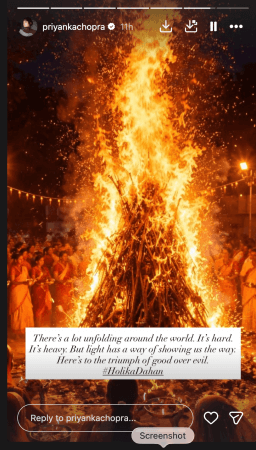 Sonakshi Sinha-Zaheer Iqbal skip Holi celebrations at Shatrughan Sinha's home; Priyanka Chopra shares message of hope on Holika Dahan amid US-Iran conflict