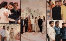 Ram Charan arrives barefoot at Allu Sirish-Nayanika Reddy pre-wedding reception; Allu Arjun, Naga Chaitanya attend