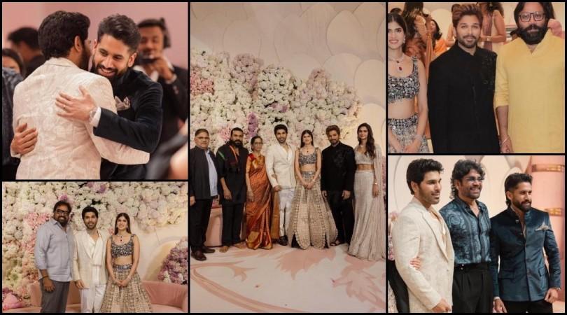 Ram Charan arrives barefoot at Allu Sirish-Nayanika Reddy pre-wedding reception; Allu Arjun, Naga Chaitanya attend Ram Charan arrives barefoot at Allu Sirish-Nayanika Reddy pre-wedding reception; Allu Arjun, Naga Chaitanya attend