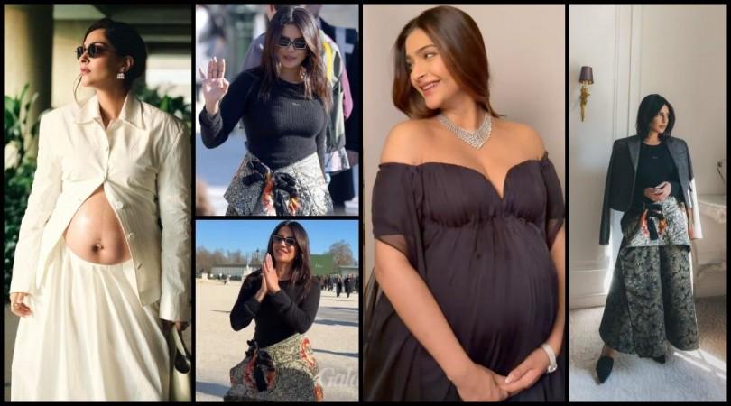 Priyanka Chopra wears black blazer, heavy sweater outfit for Dior in scorching heat; fans say 'Sonam Kapoor's maternity fashion is better than PC'