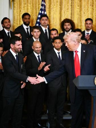 Messi, Inter Miami honoured at White House