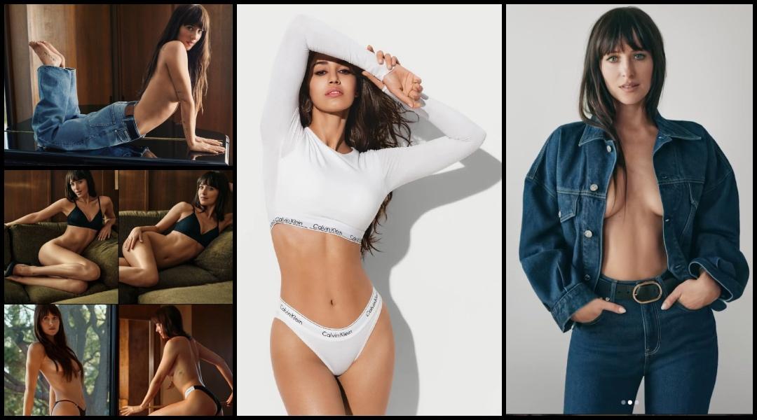 50 shades of hot! Dakota Johnson goes bold, turns heads in new Calvin Klein ad; desi fans compare her to Disha Patani
