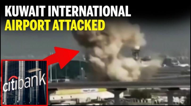Drone attack hits Kuwait International Airport; infrastructure damaged, no casualties reported
