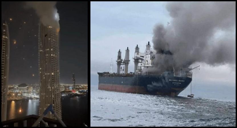 Missiles, drones intercepted: UAE on alert as blasts heard in Dubai amid Iran-US conflict Missiles, drones intercepted: UAE on alert as blasts heard in Dubai amid Iran-US conflict