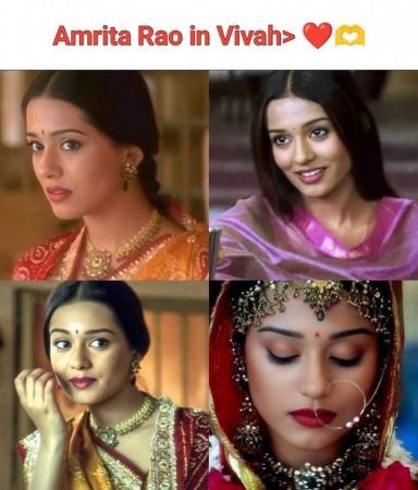 Vivaah fame Amrita Rao, 44, flaunts wrinkles; Salman Khan, Sonali Bendre and Hum Saath Saath Hain gang reunite at Eesha Barjatya's reception