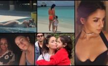Alia Bhatt turns 33: Soni Razdan shares unseen photos, deletes Alia Bhatt's orange swimsuit pic with Raha; fans wonder why