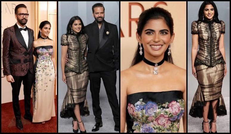 Oscars 2026: Isha Ambani slays in vintage Valentino couture, wears USD 100 million diamond choker; fans notice lip fillers Oscars 2026: Isha Ambani slays in vintage Valentino couture, wears USD 100 million diamond choker; fans notice lip fillers