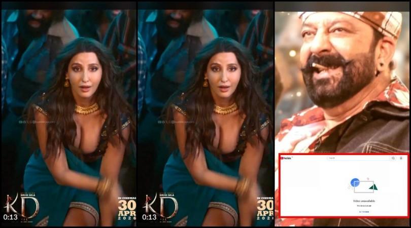 'Vulgar, cheap': Nora Fatehi–Sanjay Dutt song Sarke Chunar pulled down from YouTube after government orders strict action