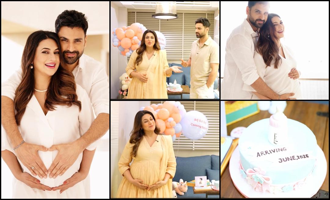 Pregnant Divyanka Tripathi flaunts baby bump, shares maternity photoshoot with Vivek Dahiya; couple reveal  'It's natural pregnancy'