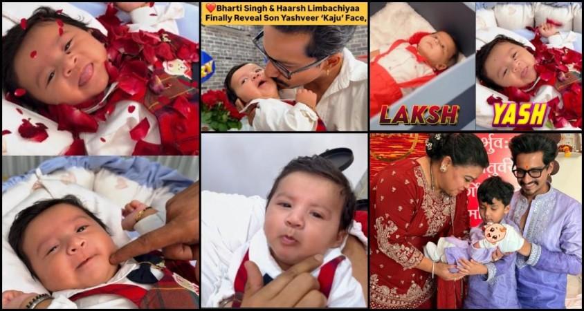 Bharti Singh- Harsh reveal second Son Kaju's face, fans say he looks like elder brother Gola