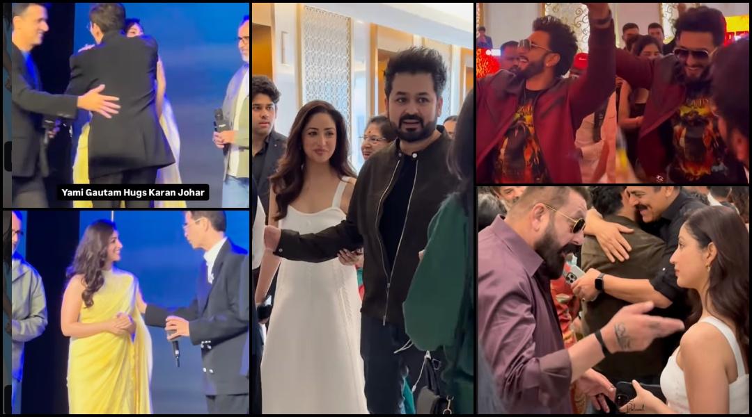 Karan Johar hugs Yami Gautam, skips Dhurandhar 2 party; Ranveer Singh dances to Akshaye Khanna's viral track FA9LA