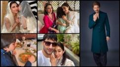 Eid Mubarak: SRK wears pathani, greets fans with salaam; Sara Ali Khan's Eid lunch with Taimur, Ibrahim, Jeh; Kareena-Saif skip