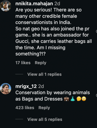 'Hypocrisy': Alia Bhatt honoured by Nat Geo for animal welfare; netizens recall her Gucci outfits, say 'unfollow Nat Geo' 'Hypocrisy': Alia Bhatt honoured by Nat Geo for animal welfare; netizens recall her Gucci outfits, say 'unfollow Nat Geo'