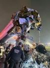 Two pilots killed as plane collides with fire truck at New York airport
