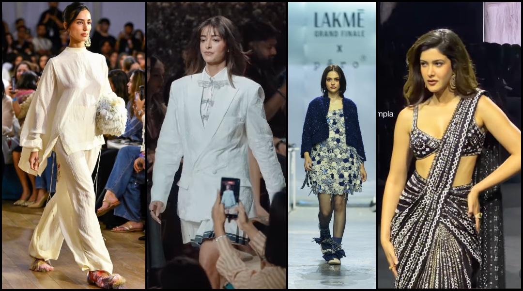 Aneet Padda, Ananya Panday, Shanaya Kapoor's masculine, bad ramp walks at LFW irk fans; say learn from Hardik Pandya's model GF Mahieka
