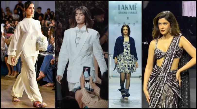 Aneet Padda, Ananya Panday, Shanaya Kapoor's masculine, bad ramp walks at LFW irk fans; say learn from Hardik Pandya's model GF Mahieka