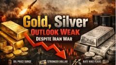 Gold and silver prices tumble over 4 pc as West Asia tensions ease