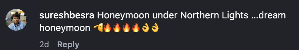 Nupur Sanon–Stebin Ben lock lips under northern lights on Finland honeymoon; fans call kissing pics 'cringe' Nupur Sanon–Stebin Ben lock lips under northern lights on Finland honeymoon; fans call kissing pics 'cringe'