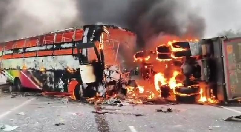 Andhra Pradesh bus accident: PM Modi condoles loss of lives, announces Rs 2 lakh aid