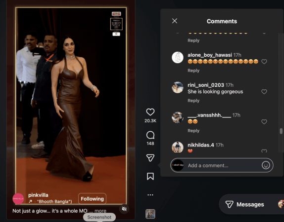 Kiara Advani fat-shamed for tight-fitted gown; Disha Patani flaunts midriff, Ananya Panday covers plunging neckline with her hand at award show