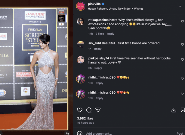 Kiara Advani fat-shamed for tight-fitted gown; Disha Patani flaunts midriff, Ananya Panday covers plunging neckline with her hand at award show