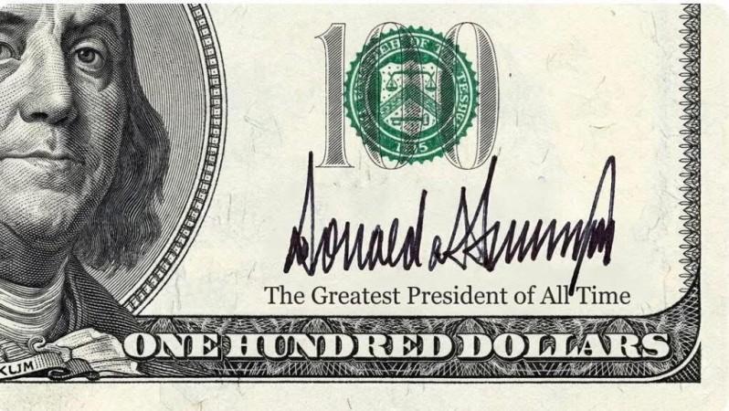 US to feature Trump's signature on dollar bills for 250th anniversary