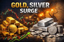 Gold, silver surge on safe-haven demand amid West Asia tensions