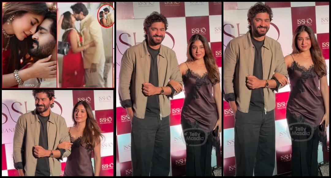 Newlywed Kritika Kamra slays in satin lace style fit; walks hand-in-hand with husband Gaurav Kapur; netizens say 'Is she wearing nightdress, lingerie?'