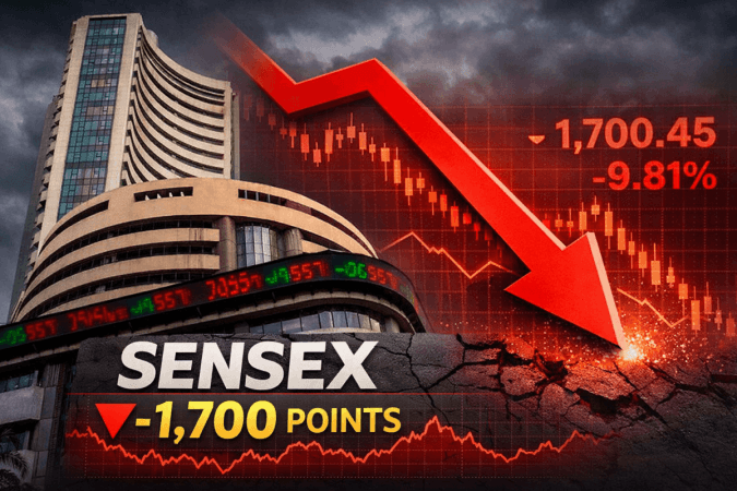 Sensex tanks nearly 1,700 points as Middle East uncertainty spooks investors Sensex tanks nearly 1,700 points as Middle East uncertainty spooks investors