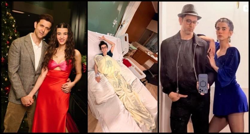 Saba Azad hospitalised with parasitic infection, loses 4 kgs weight; doting BF Hrithik Roshan nurses her Saba Azad hospitalised with parasitic infection, loses 4 kgs weight; doting BF Hrithik Roshan nurses her