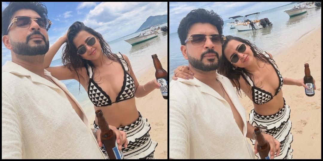 Karan Kundrra talks about secret wedding with Tejasswi Prakash; Tejran enjoy beer, share romantic beach moments [Photos]
