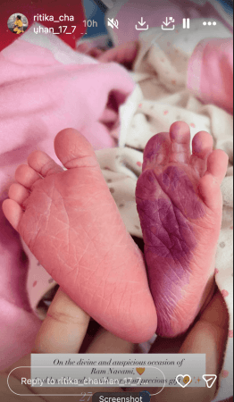 Anurag Dobhal cries holding newborn son for first time, reaches hospital in wheelchair after car accident