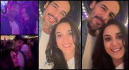 Preity Zinta–Dino Morea dance, click selfies, vibe with Gen Z at Def Leppard's Mumbai concert; fans say 'two dimpled beauties in one frame'