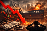 Indian stock markets tumble over 1 pc as West Asia tensions escalate
